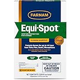 Farnam Equi-Spot, Weather Proof Targeted Spot On Protection, 12 Week Supply | Spot-On Protection for Horses, Long-Lasting Protection from Flies, Ticks, Gnats and Mosquitoes, Weatherproof Formula