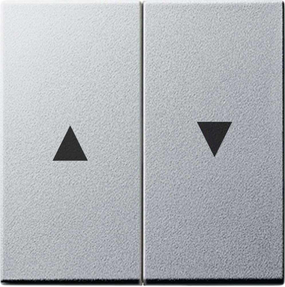 GIRA 029426 Rocker with Arrow Symbol System 55 Aluminium Switches