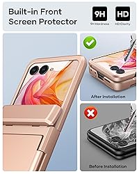 ATATOO for Motorola Razr+ Plus 2024 Case with Card