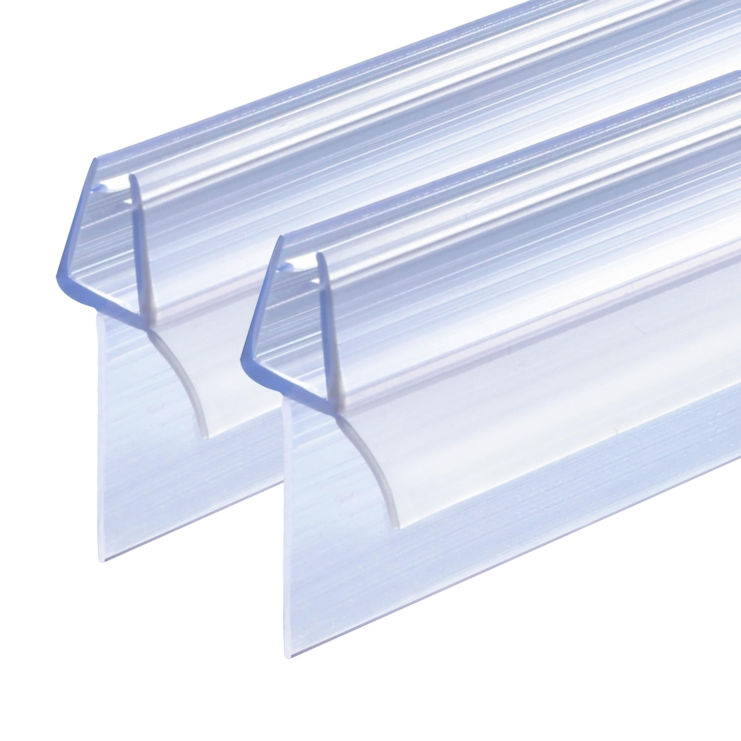 ITTISO Shower Door Seal Strip 2 x 90 cm for 4mm/5mm/6mm Glass Thickness Shower Screen Seal Strip Covers up to 20mm Gap Replacement Shower Door Bottom Seal