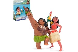 SwimWays Disney Princess Moana Dive Character 3-Pack, Swimming Pool Accessories & Kids Pool Toy, Moana Toys, Weighted Figures