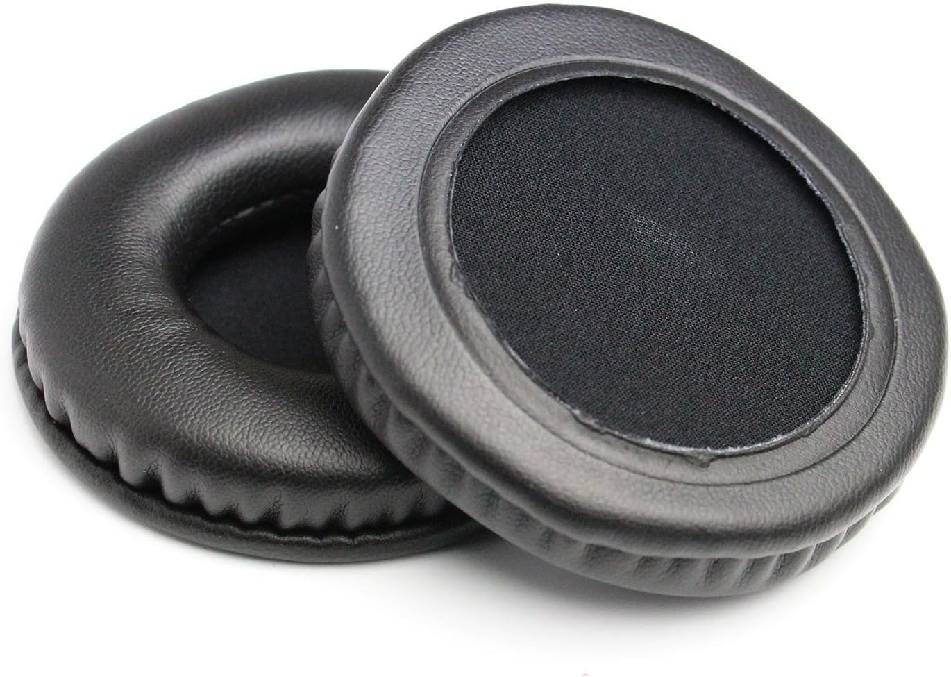 ShineCozy Premium Headphones Earpads Protein Leather Foam Ear Cushions,Headset Ear Pads Spare Replacement Parts (For General Diameter 80MM J-24) - Image 4