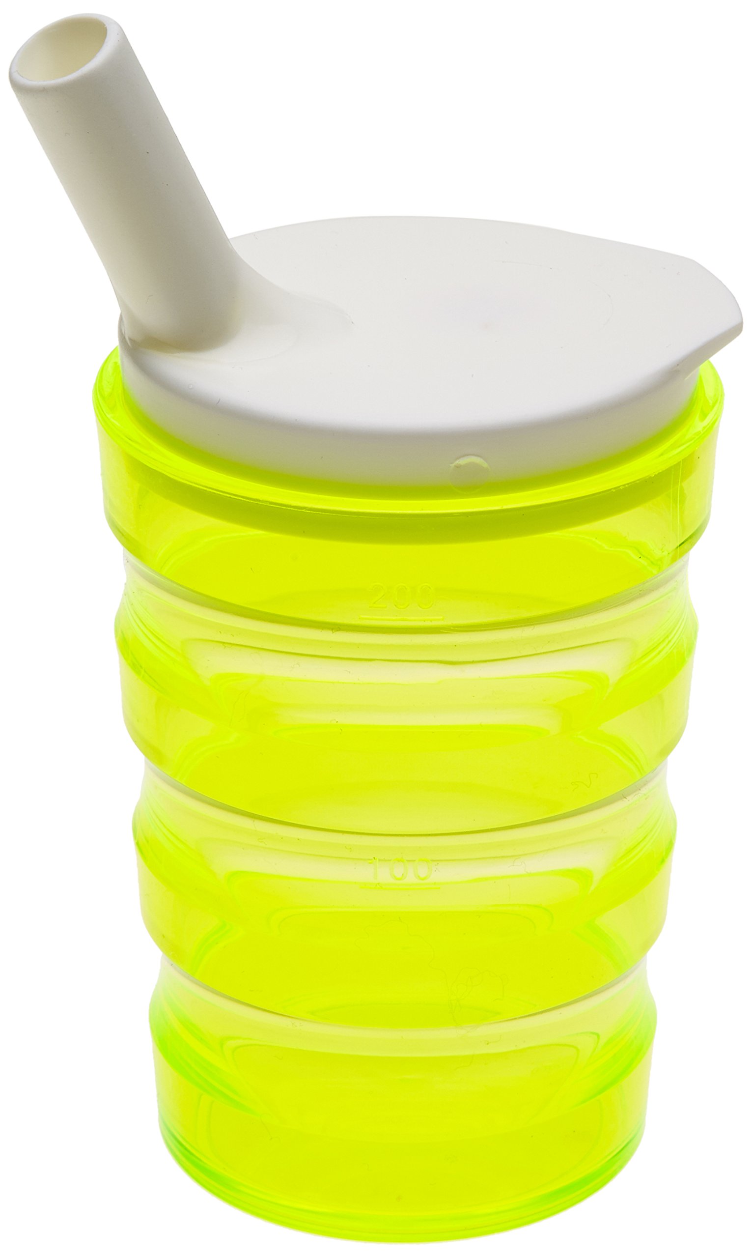 PERFORMANCE HEALTH Sure Grip 200 ml Non-Spill Yellow Cup with Small Lid Aperture