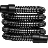 CPAP Hose Universal CPAP Tubing 6 Foot Replacement Tube Compatible with Most Machines Standard 22mm (Black)