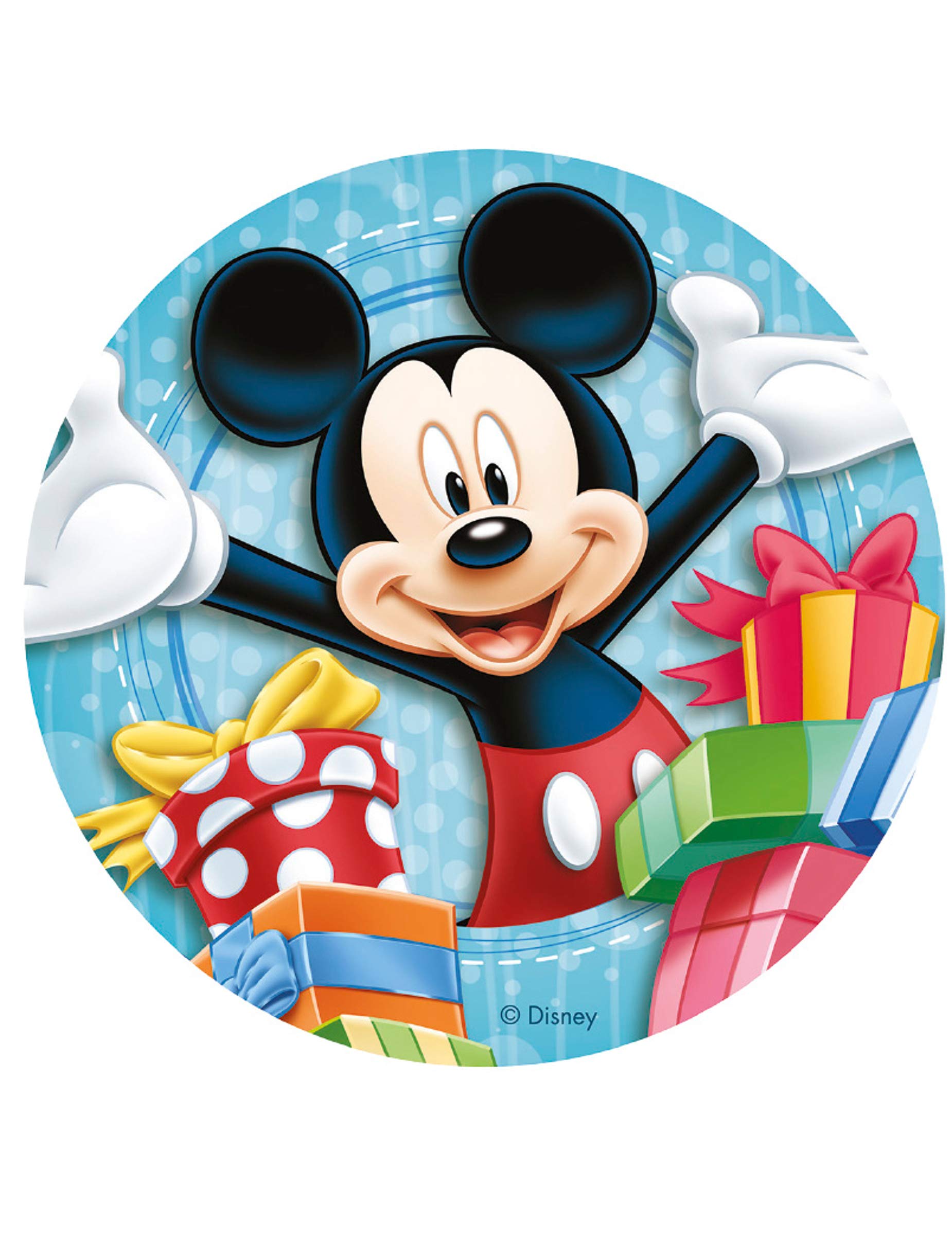 Generique - Mickey Mouse Sugar Disc 20 cm