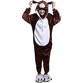 MizHome Unisex Dog Adult Performance Pajamas Anime Costume