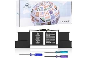 ANTIEE 76Wh A1820 Laptop Battery Replacement for MacBook Pro 15" A1707 Late 2016 Mid 2017 EMC 3162 3072 MLH32LL/A MLH42LL/A M