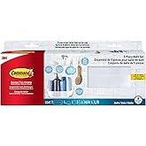 Command Bathroom Accessories, 5 Piece Bathroom Organizer Set - 1 Shower Caddy, 1 Soap Dish, 1 Toothbrush Holder, 2 Hooks with Water Resistant Strips