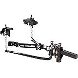 Husky 30849 Round Bar Weight Distribution Hitch with Sway Control