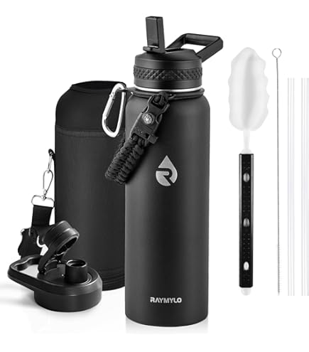 Amazon.com: Bubba Radiant Stainless-Steel Pop-Up Straw, 40oz Water