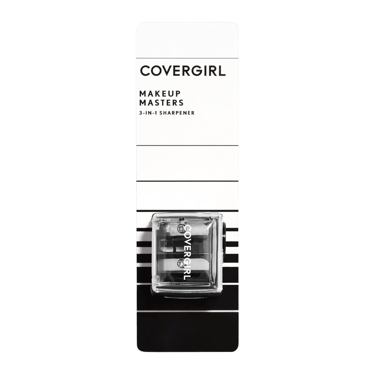 COVERGIRL Makeup Masters 3-in-1 Pencil Sharpener, 1 Count (packaging may vary) : Beauty