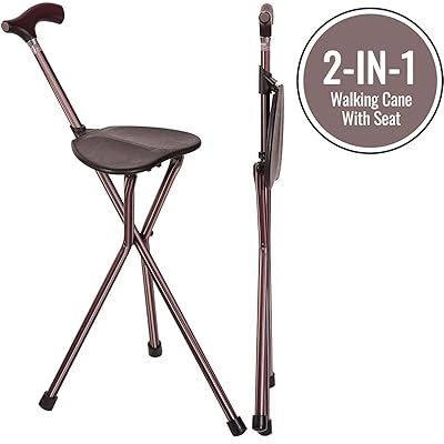 walking stick seats folding