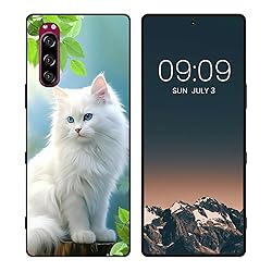 WUACYEAMING for Sony Xperia 5 Cute Case,Soft
