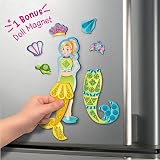 Imagimake DIY Magnetic Dress-Up Mermaid Set 30-Piece Kids Toy 3+ view 6