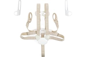 Hxeternal 5-Point Harness - Only Compatible with Tripp Trapp Baby Set - for Ages 6-36 Months - Easy to Install & Use