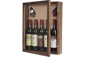 BECTSBEFF Extra Large Shadow Box 16x20, Deep Shadow Box Frame with Hinged Door, Big Shadow Box Display Box for Weddings Bouquet Flowers Baseball Jersey - Walnut