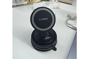 TORRAS for MagSafe Car Mount [Upgraded Strongest Magnet & Suction Power] Magnetic Phone Holder for Car Dashboard iPhone Car H