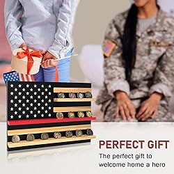 ASmileIndeep Large American Flag Challenge Coin