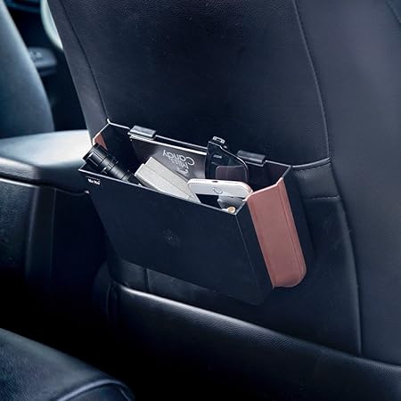 Amazon Mr Ho 車用 収納ポケット 車用 収納ボックス カー用品 車用小物入れ 取り付け簡単 収納便利 ブラック ポケット ケース カバー 車 バイク