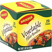 Maggi Veggie Bouillon Cube 2.82 OZ(Pack of 4)