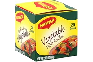 Maggi Veggie Bouillon Cube 2.82 OZ(Pack of 4)