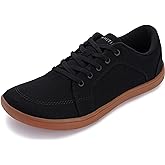 WHITIN Men's Wide Canvas Barefoot & Minimalist Shoes | Zero Drop Sole