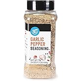Amazon Brand - Happy Belly Garlic Pepper (Black Pepper, Garlic), 24 ounce