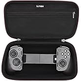 LTGEM Case Compatible with Razer Kishi Ultra Gaming Controller, Hard Shell Travel Carrying Storage Bag - Black(Case Only)