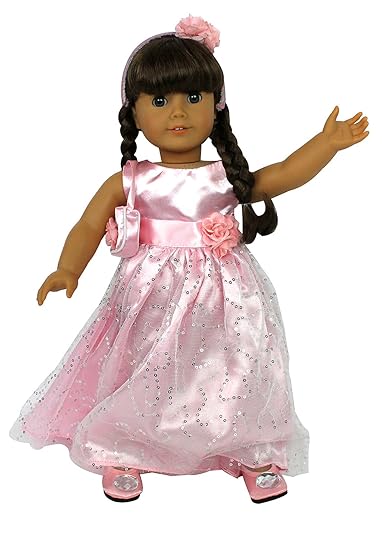 american girl doll fancy dresses