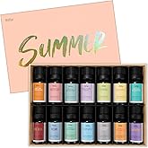 Fragrance Oil, MitFlor 14 Packs of Summer Scented Oils Set, Soap & Candle Making Scents, Aromatherapy Essential Oils for Diffusers for Home, Fruit Daiquiri, Gardenia and More
