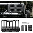 Rear Window Molle Storage Panel Flank Kit, Heavy Duty Protective Decoration Compatible with Ford Bronco 2021-2024 4-Door, Compatible with Passenger side, Aluminum Alloy Off-Road Tool Holder