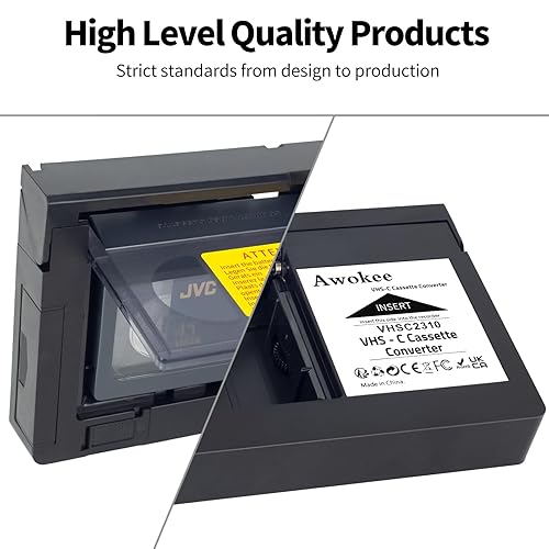 Adattatore Per Videocassette VHS C/S-VHS - Lettore E Registratore Per Nastri Vintage - Foto 5