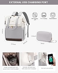 LOVEVOOK 17.3 Inch Laptop Backpack for Women, Large