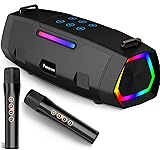 Pemacom Portable Bluetooth Karaoke Machine - 60W