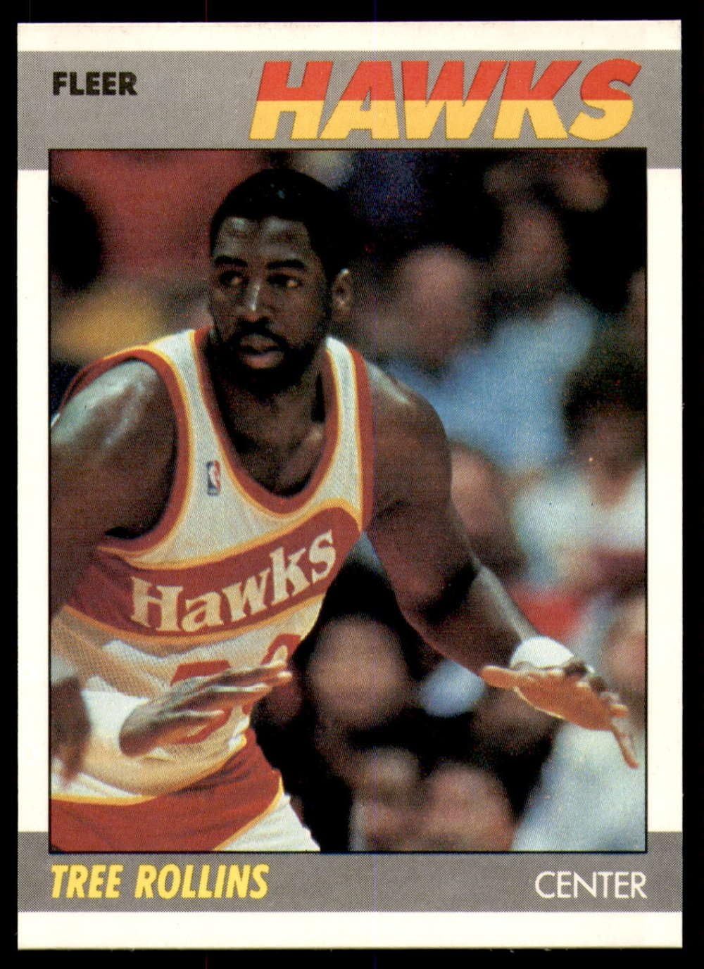 198788 Fleer 94 Tree Rollins Atlanta Hawks NBA Basketball