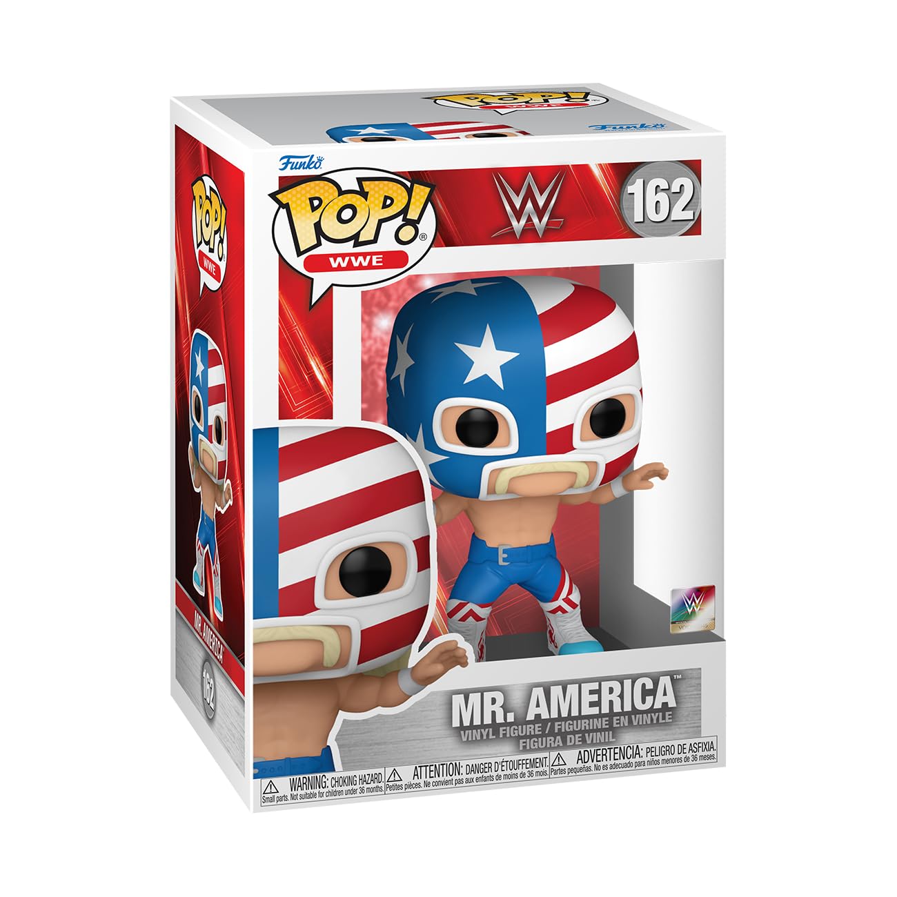 Funko Pop! WWE: Mr. America - Hulk Hogan - Collectable Vinyl Figure - Gift Idea - Official Merchandise - Toys for Kids & Adults - Sports Fans - Model Figure for Collectors and Display