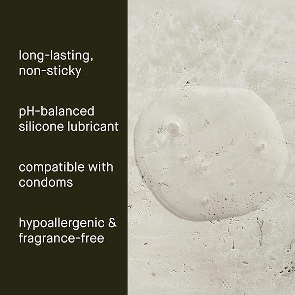 MAUDE SHINE SILICONE PERSONAL LUBRICANT – LONG-LASTING, NON-STICKY SILICONE LUBE – HYPOALLERGENIC + FRAGRANCE-FREE PERSONAL LUBE FOR WOMEN, MEN AND COUPLES – SAFE FOR USE WITH ALL CONDOMS (8 FL OZ)