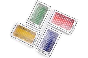 Plastic Prepared Microscope Slides for Kids, Cainda 48pcs Animals Insects Plants Flowers Sample Microscope Slides with Specimens for Students Adult Biology Science Programs