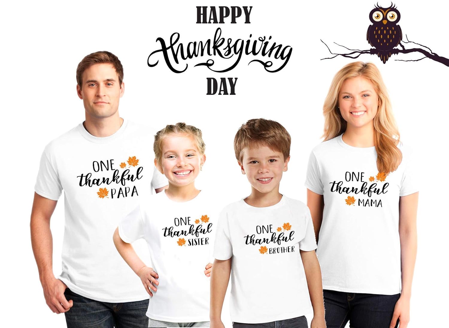 boy and girl matching thanksgiving outfits