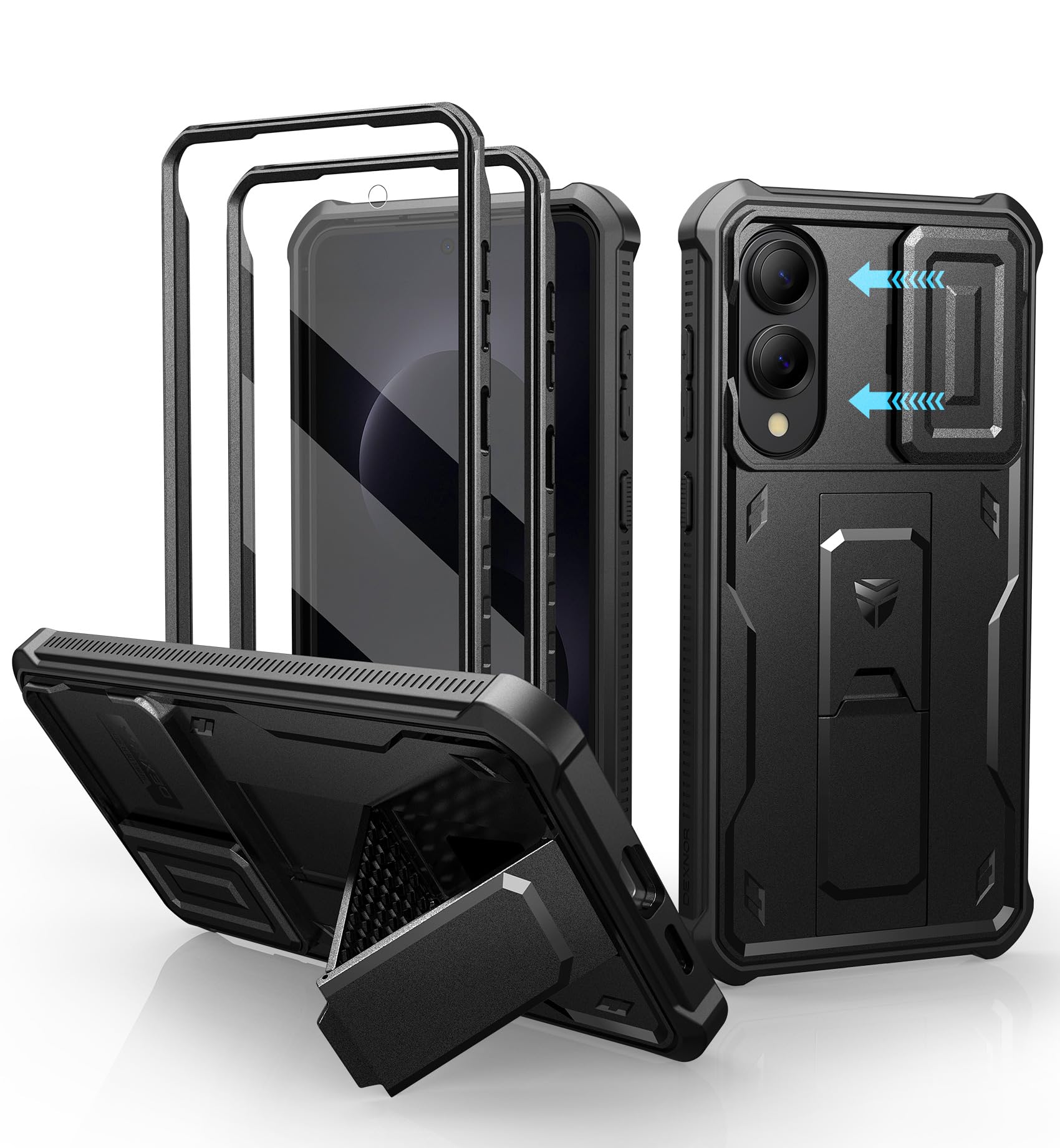 Dexnor for Samsung Galaxy S25 Edge Case with