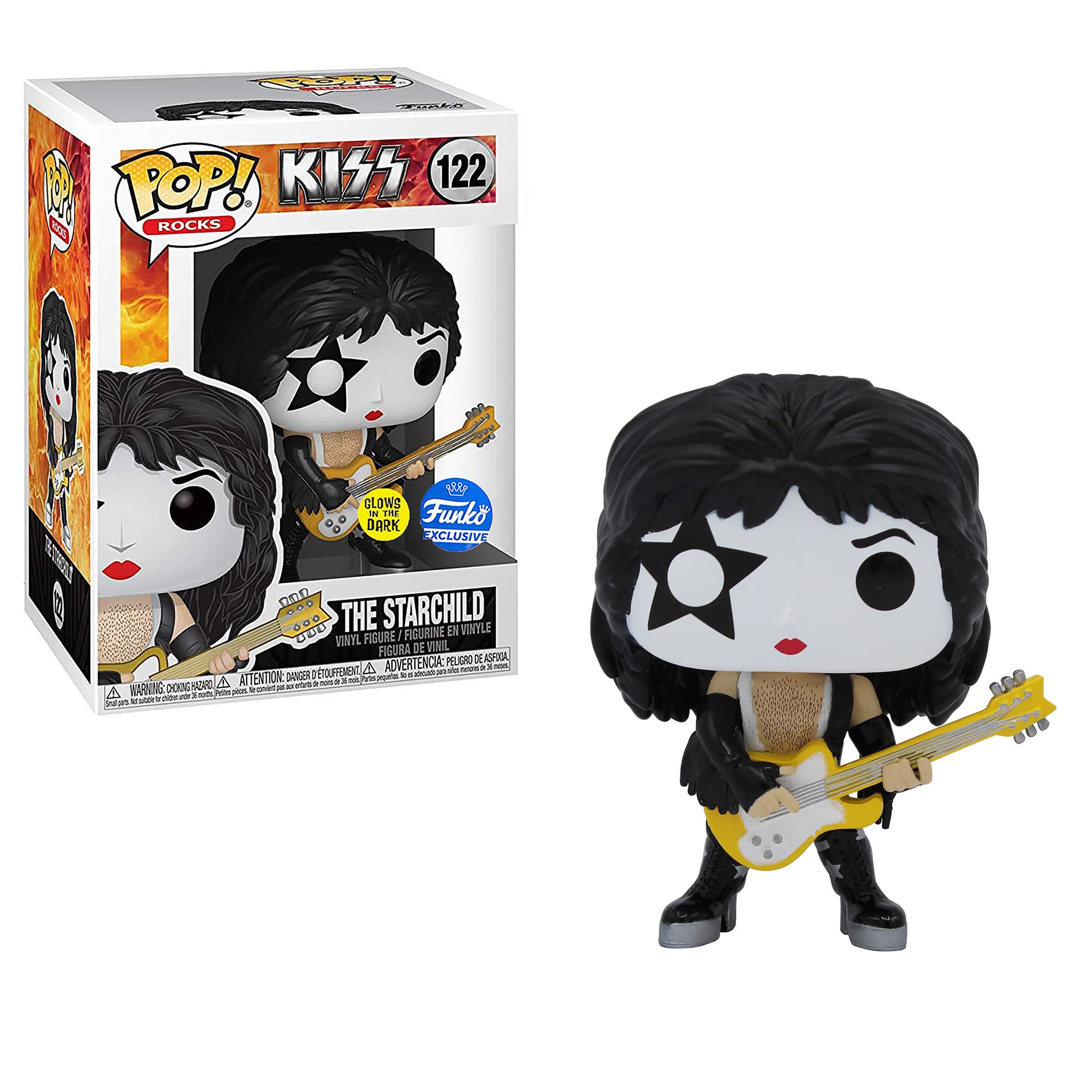 Funko Pop! Kiss: The Starchild - Glow in The Dark Collectible - Online Exclusive