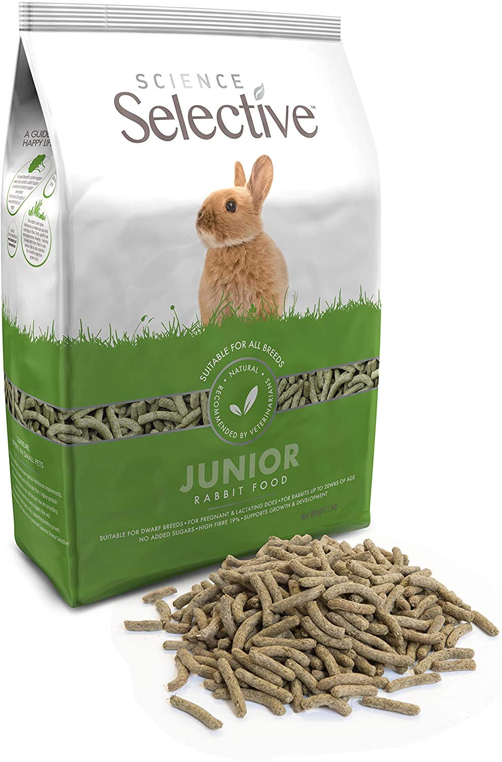 Supreme Science Selective Junior Rabbit Food 10kg may vary