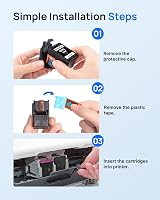 GPC Image 62XL Ink Twin Pack Black Colour for HP 62 XL Series view 7