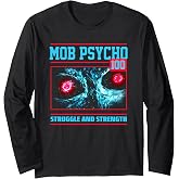 Mob Psycho 100 Struggle and Strength Long Sleeve T-Shirt