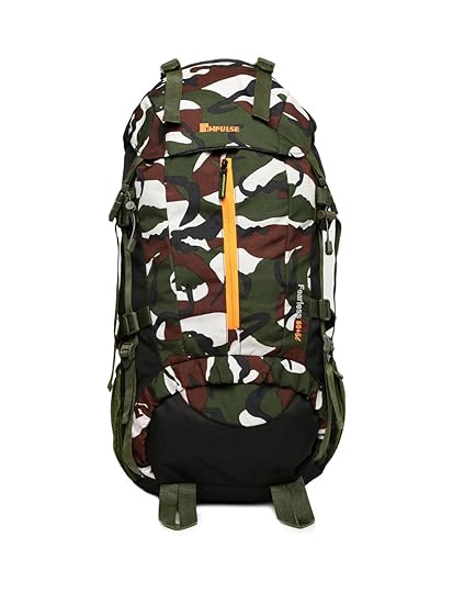 Impulse 65 Ltrs Multi Trekking Backpack (Inverse U Camo)