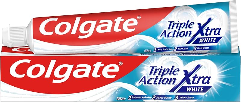 Triple Accion Xtra White, Pasta de Dientes, Pack 12 x75 ml