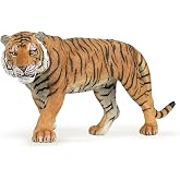 Papo Realistic Tiger Figurine Toy, Wild Life Collection, Kids Ages 3+ | An iconic big cat of the tropical jungle | hand-painted | a piece to collect | a truly original gift for the whole family