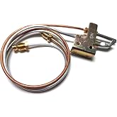 Natural Gas Water Heater Parts Pilot Assembly and Thermocouple.
