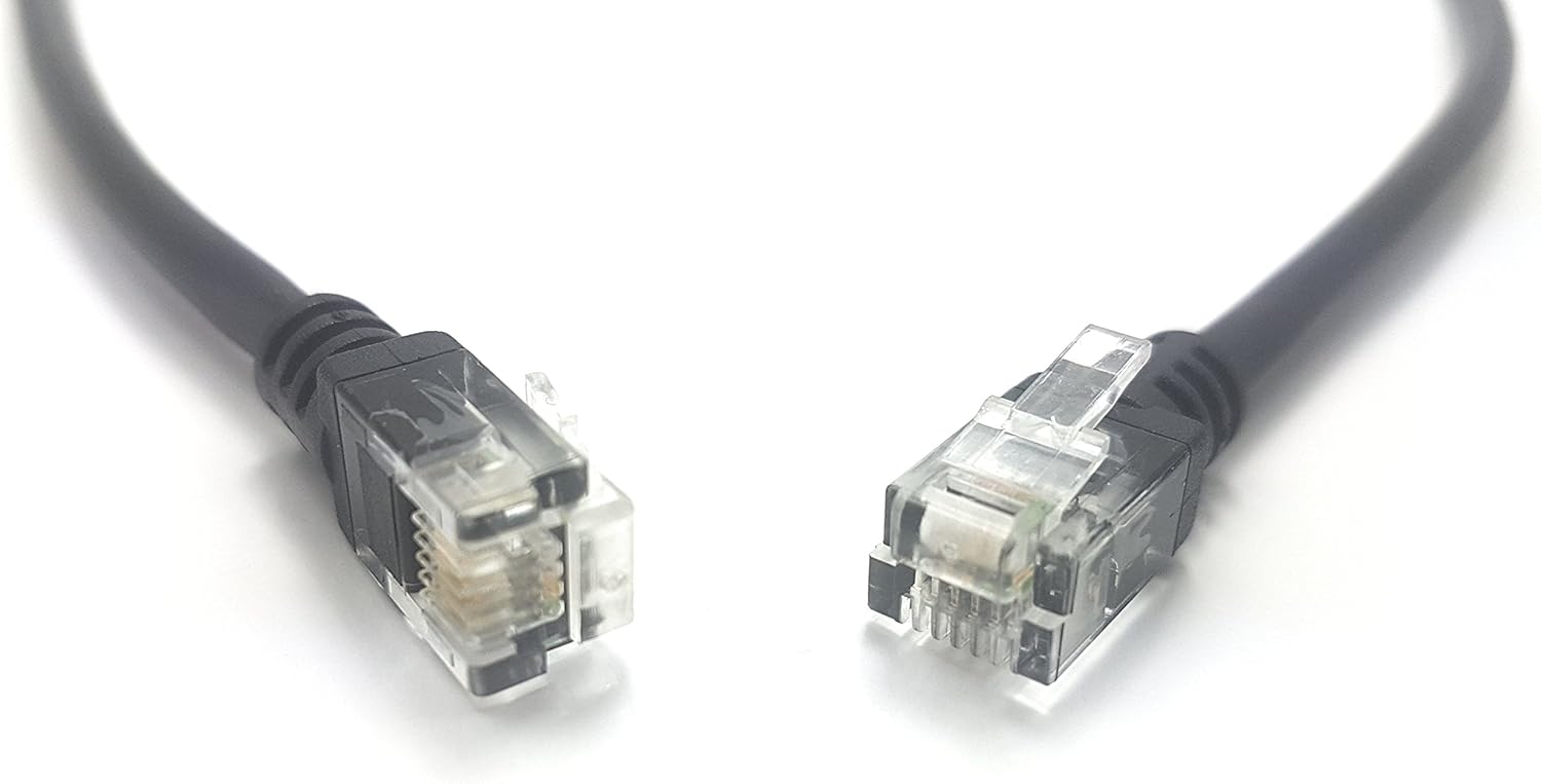 MainCore 3m Long Black ADSL 2+ High Speed 26AWG Broadband Modem Cable RJ11 to RJ11 (Available in 1m, 2m, 3m, 5m, 10m, 20m) (3m) - Image 3