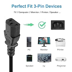 Power Cord Compatible Dynex TV DX-26L150A11